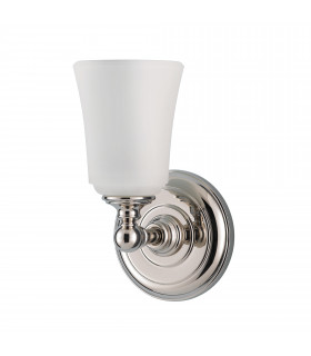 Huguenot Lake 1 Light Bathroom Over Mirror Wall Light Polished Chrome IP44 G9-1