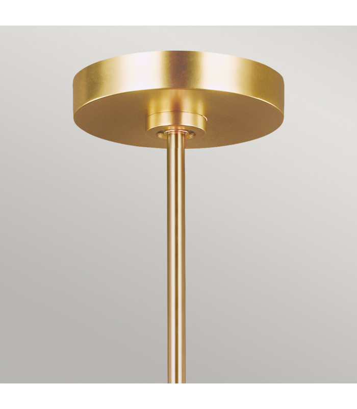 Jax 10 Light Chandelier Burnished Brass G9-2