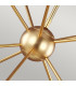 Jax 10 Light Chandelier Burnished Brass G9-3