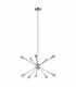Jax 10 Light Chandelier Polished Nickel G9-1