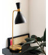 Joan 1 Light Table Lamp Midnight Black Midnight Black  Burnished Brass E27-2