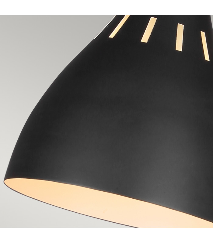 Joan 1 Light Table Lamp Midnight Black Midnight Black  Burnished Brass E27-5