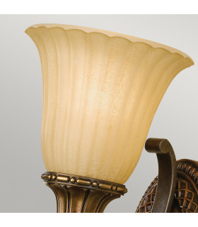 Kelham Hall 1 Light Indoor Wall Light Gold Bronze E27-2