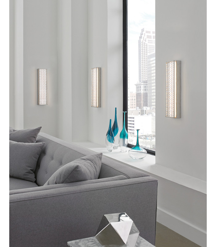 Kenney LED 4 Light Indoor Wall Light Silver-2