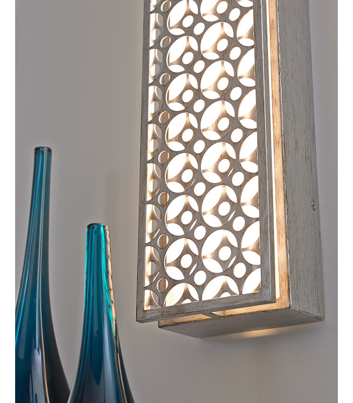 Kenney LED 4 Light Indoor Wall Light Silver-3