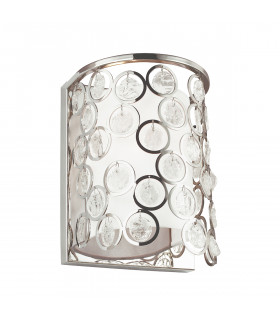 Lexi 1 Light Indoor Wall Light Polished Nickel E27