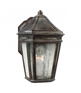 Londontowne 1 Light Outdoor Wall Lantern Light Chestnut IP44 E27-1