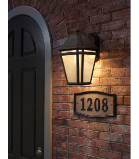 Londontowne 1 Light Outdoor Wall Lantern Light Chestnut IP44 E27-2
