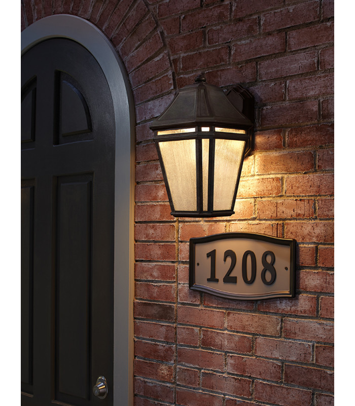 Londontowne 1 Light Outdoor Wall Lantern Light Chestnut IP44 E27-2