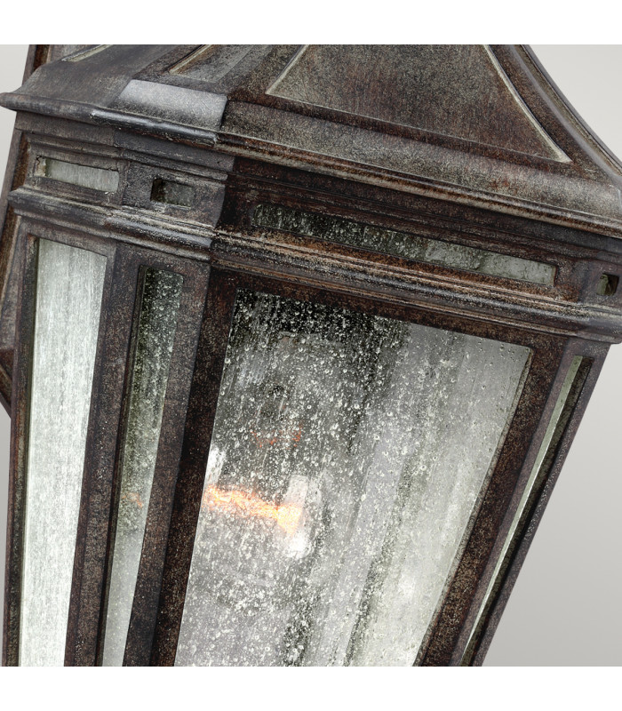 Londontowne 1 Light Outdoor Wall Lantern Light Chestnut IP44 E27-4