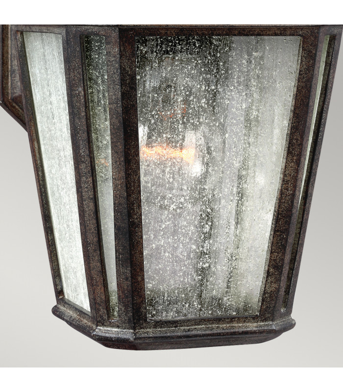 Londontowne 1 Light Outdoor Wall Lantern Light Chestnut IP44 E27-5