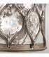 Lucia 1 Light Indoor Wall Light Burnished Silver E14-4