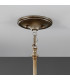 Lucia 1 Light Ceiling Cylindrical Pendant Polished Silver E27-3
