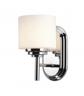Malibu 1 Light Bathroom Wall Light Polished Chrome IP44 G9-1