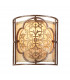 Marcella 1 Light Indoor Wall Light British Bronze E27-1