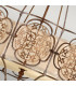 Marcella 4 Light Round Pendant British Bronze Finish E27-3