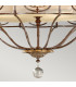 Marcella 4 Light Round Pendant British Bronze Finish E27-5