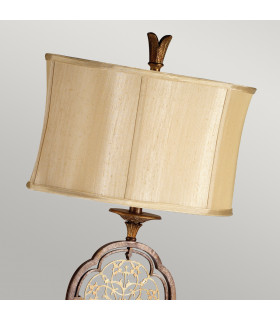 Marcella 1 Light Floor Lamp British Bronze E27-2