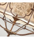 Marcella 3 Light Ceiling Pendant British Bronze E27-5