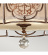 Marcella 3 Light Semi Flush Ceiling Light British Bronze E27-5