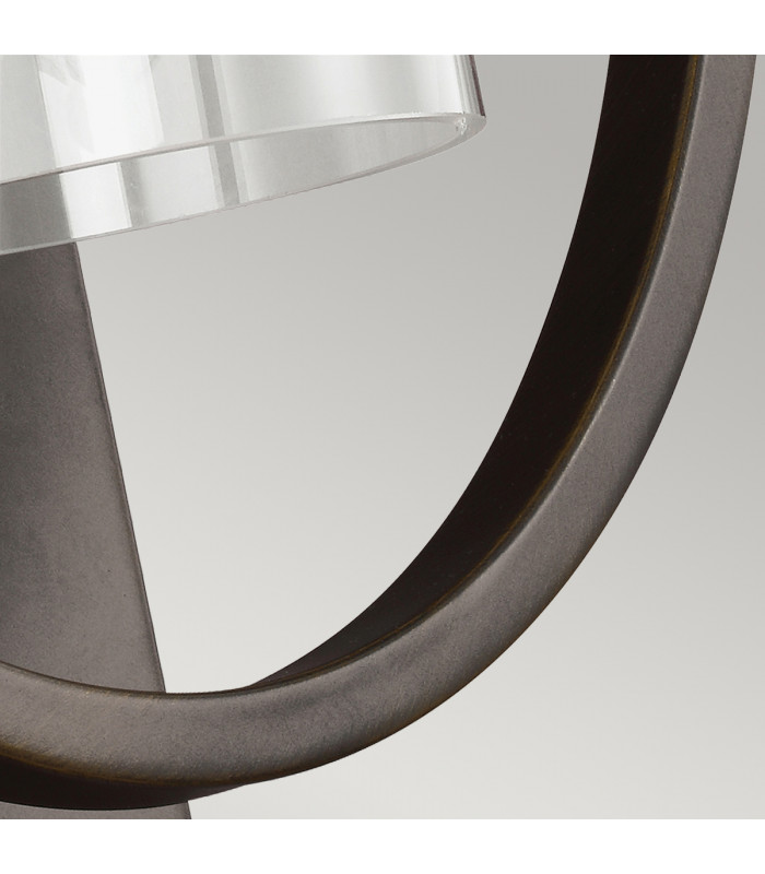 Marlena 1 Light Wall Light Bronze E27-4