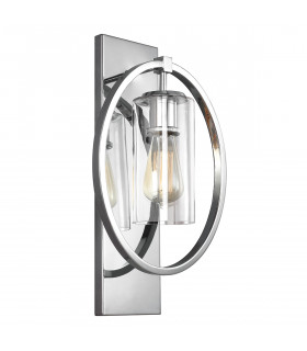 Marlena 1 Light Wall Light Polished Chrome E27-1