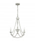 Feiss Maryville 3 Light Chandelier Washed Grey-1