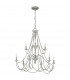 Feiss Maryville 9 Light Chandelier Washed Grey-1