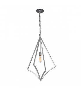 Nico 1 Light Large Cage Pendant Polished Chrome-1