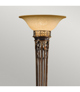 Opera 1 Light Floor Lamp Uplighter Firenze Gold E27-2