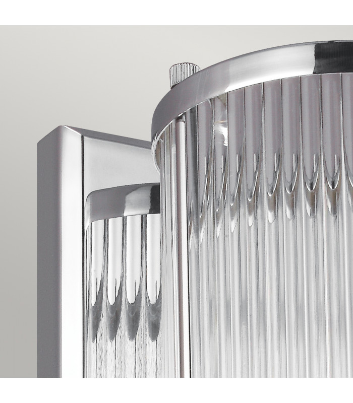 Paulson 1 Light Indoor Wall Light Chrome IP44 G9-2