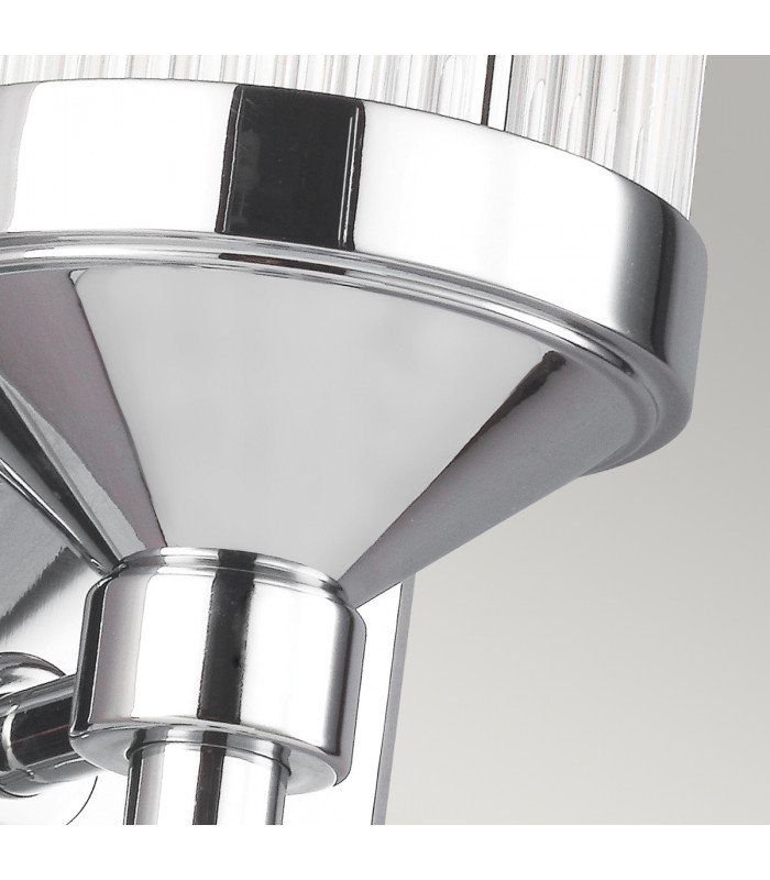 Paulson 1 Light Indoor Wall Light Chrome IP44 G9-4
