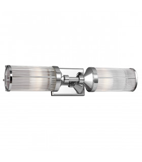 Paulson 2 Light Indoor Wall Light Chrome IP44 G9-1