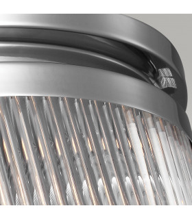 Paulson 4 Light Bathroom Flush Mount Ceiling Light Chrome IP44 G9-2