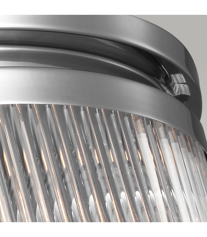 Paulson 4 Light Bathroom Flush Mount Ceiling Light Chrome IP44 G9-2