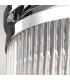 Paulson 3 Light Bathroom Flush Mount Ceiling Light Chrome IP44 G9-2