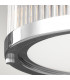 Paulson 3 Light Bathroom Flush Mount Ceiling Light Chrome IP44 G9-3