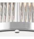 Paulson 3 Light Bathroom Flush Mount Ceiling Light Chrome IP44 G9-4