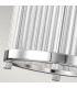 Paulson 1 Light Mini Ceiling Pendant Light Chrome IP44 G9-5