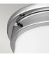 Payne 2 Light Bathroom Flush Mount Ceiling Light Polished Chrome IP44 E27-2