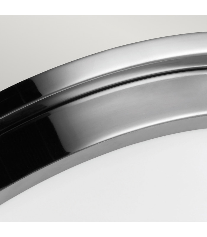 Payne 2 Light Bathroom Flush Mount Ceiling Light Polished Chrome IP44 E27-4