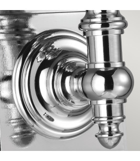 Payne Ornate 1 Light Indoor Wall Light Polished Chrome IP44 G9-2