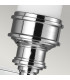 Payne Ornate 1 Light Indoor Wall Light Polished Chrome IP44 G9-3