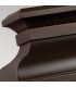 Pediment 2 Light Outdoor Medium Wall Lantern Light Dark Copper IP44 E14-5
