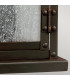 Pediment 2 Light Outdoor Small Wall Lantern Light Dark Copper IP44 E14-4