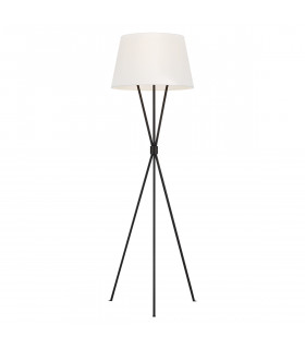 Penny 1 Light Floor Lamp Aged Iron E27-1
