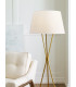 Penny 1 Light Floor Lamp Burnished Brass E27-2