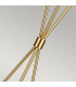 Penny 1 Light Floor Lamp Burnished Brass E27-5