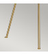 Penny 1 Light Floor Lamp Burnished Brass E27-6