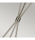 Penny 1 Light Floor Lamp Polished Nickel E27-3